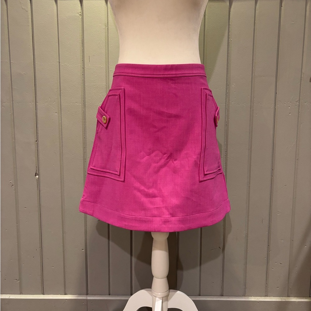 Anthropologie Pink Skirt